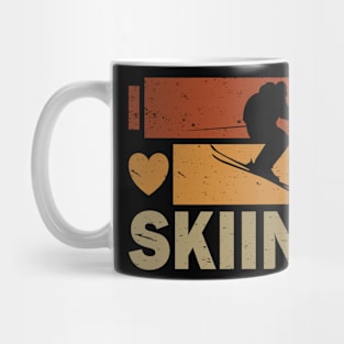 I Love Ski Winter Mug